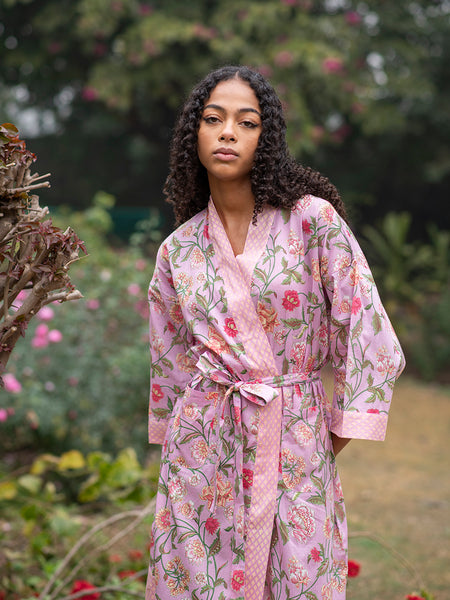 Florentine Lavender Kimono