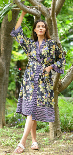Chelsea Black Kimono