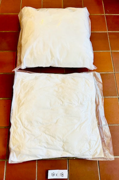 POLYESTER PILLOW INSERTS/PILLOW FORM FILLER 18x18