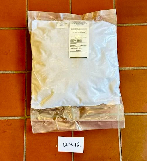 POLYESTER PILLOW INSERTS/PILLOW FORM FILLER 12x12