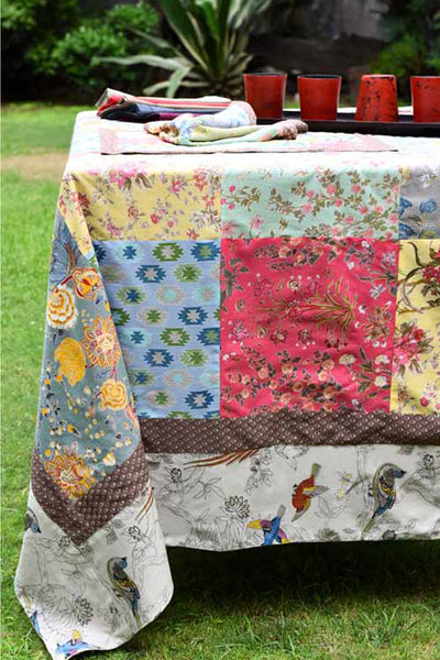 Patchwork Mirage Tablecloth, Table - Shop Handprint