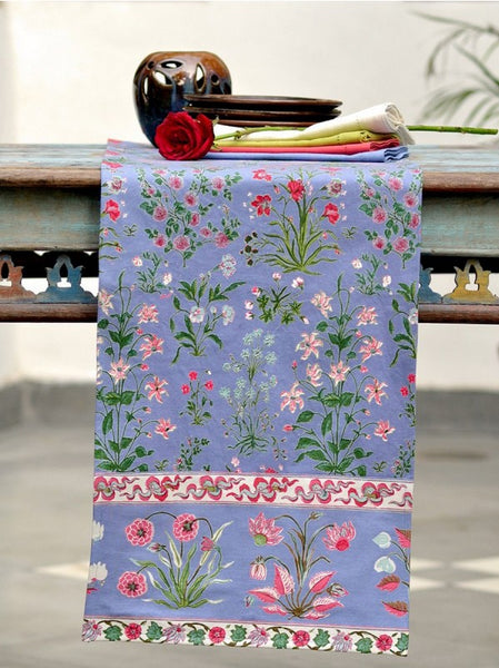 Garden Azure Table Runner, Table - Shop Handprint
