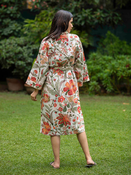 Hawaii Beige Kimono
